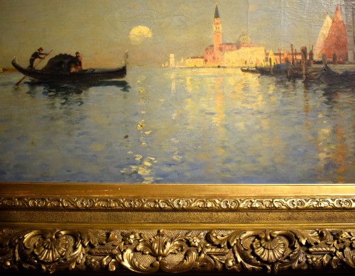 Antiquités - Venise, lumières et ombres au Dogana - Maurice Bompard (1857-1935)